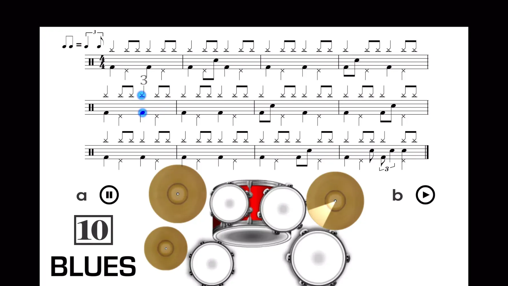 Drums Sheet Reading Screenshots