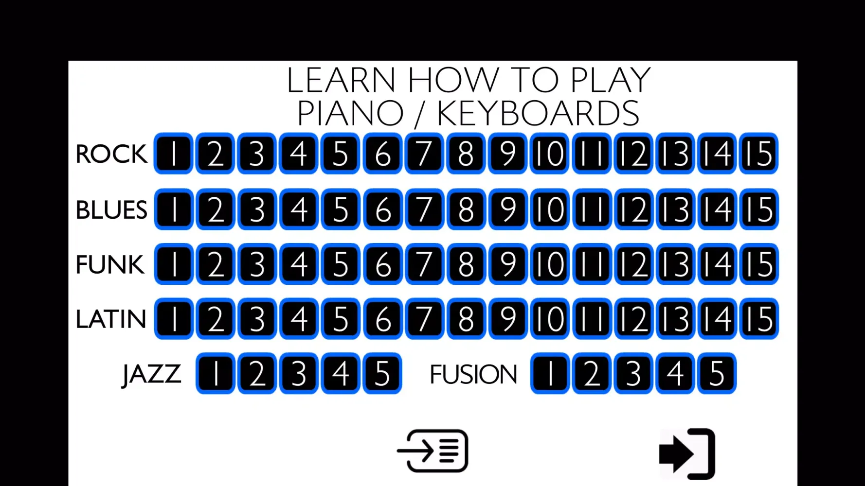 Learn how to play Piano Screenshots