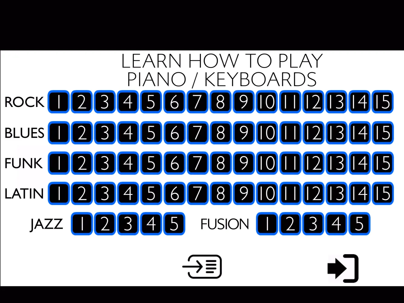 Learn how to play Piano Screenshots