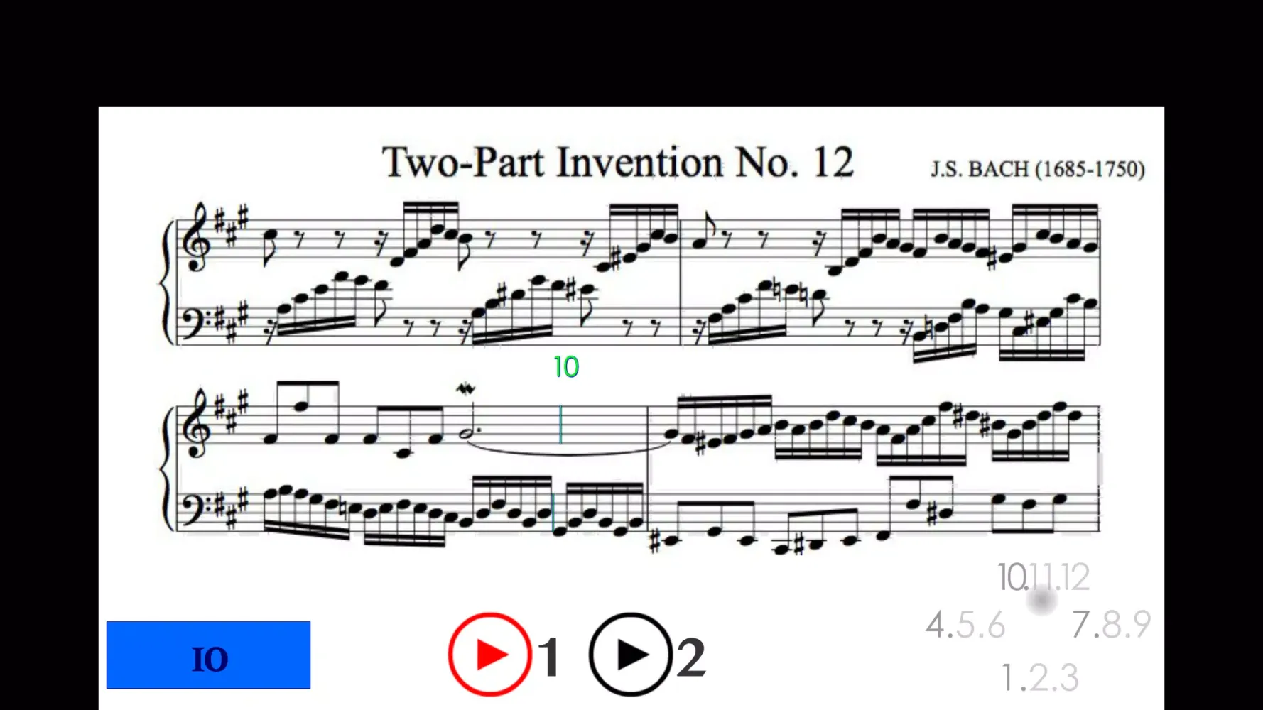 Read Bach Sheet Music スクリーンショット