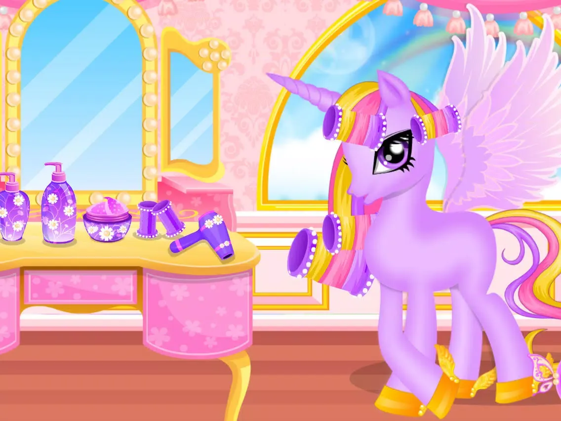 Скриншоты Unicorn Princess Hair Salon iPad 