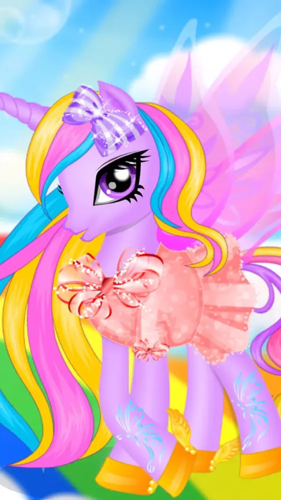 Скриншоты Unicorn Princess Hair Salon
