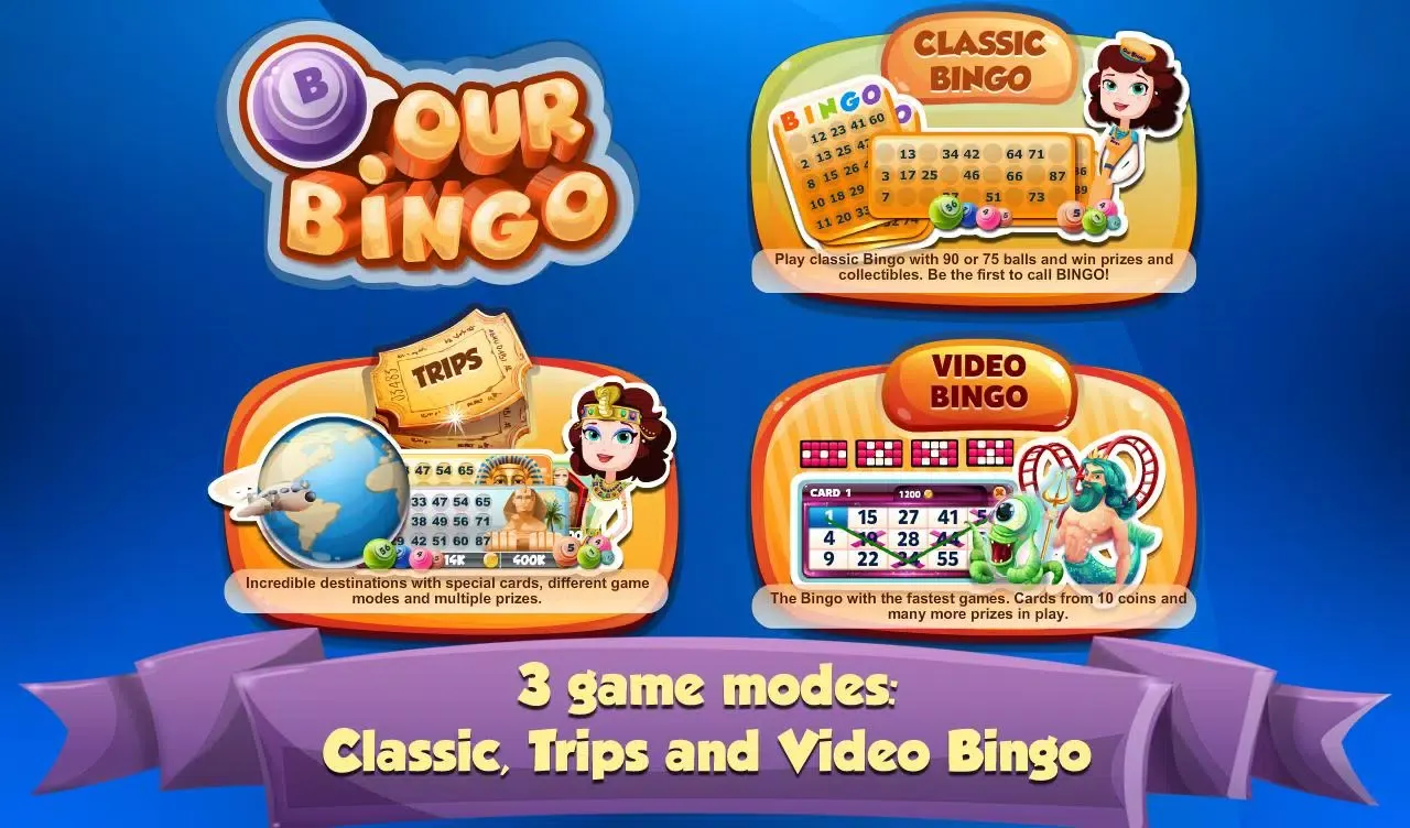 Our Bingo Screenshots