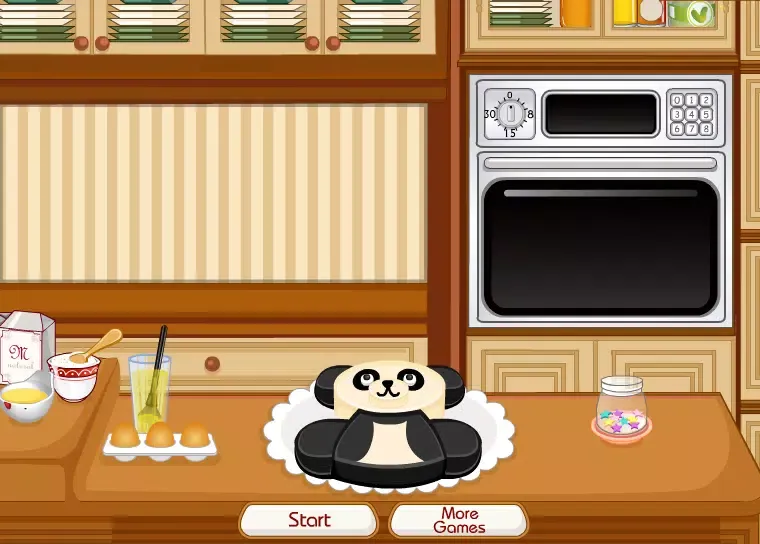 panda cake - girls game Screenshots