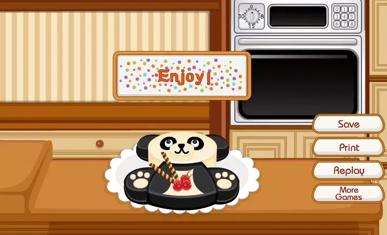 panda cake - girls game Screenshots