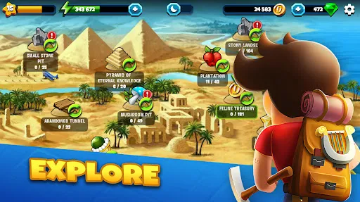 Screenshot di Diggy's Adventure: Puzzle Tomb