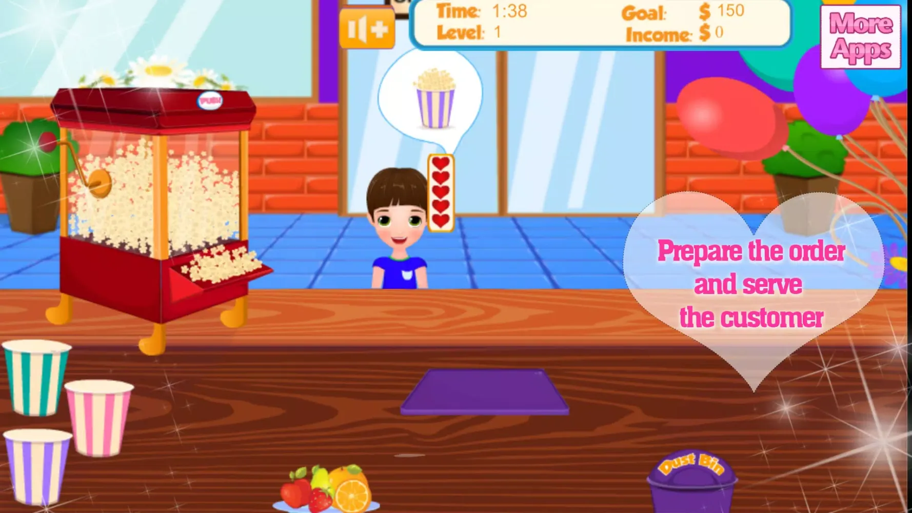 Sweet Popcorn Shop應用截圖
