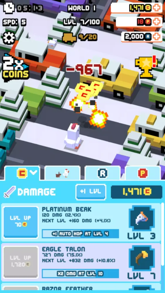 Crossy Road Rage Screenshots