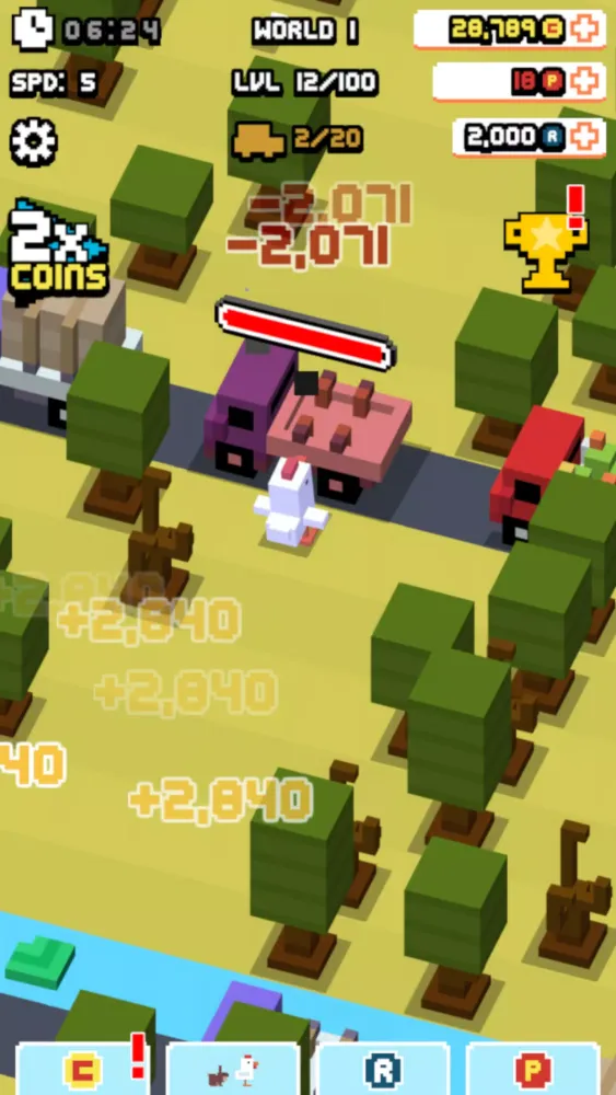 Crossy Road Rage Screenshots