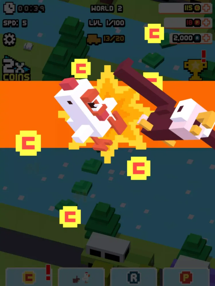 Crossy Road Rage Screenshots