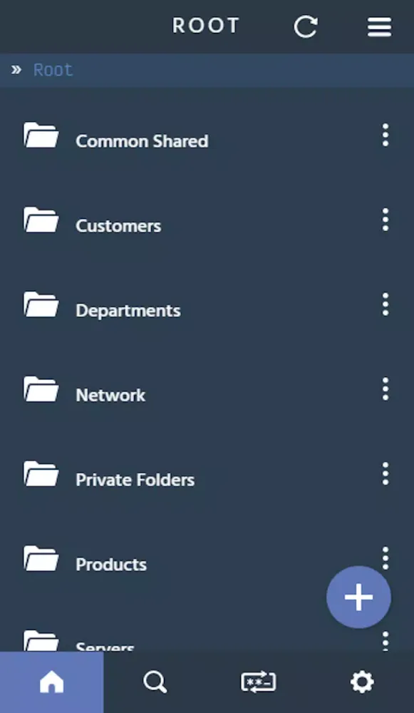 Pleasant Password Server App Screenshots