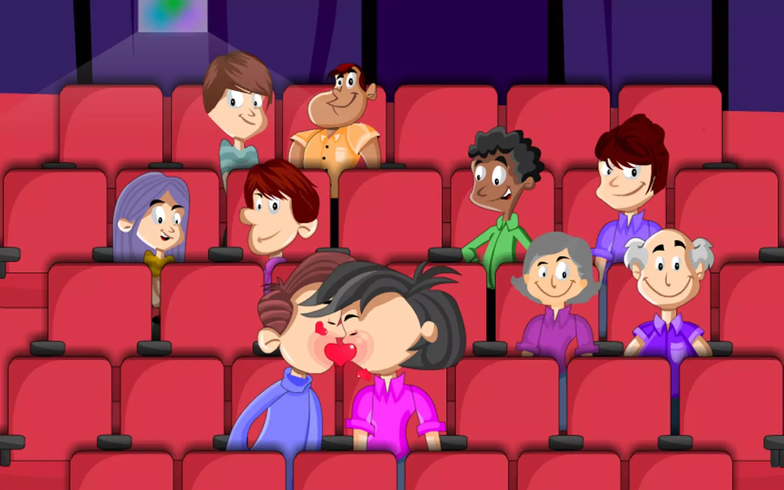 Kissing Game-Couple TheatreFun应用截图