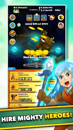 Clicker Heroes - Idle 스크린샷