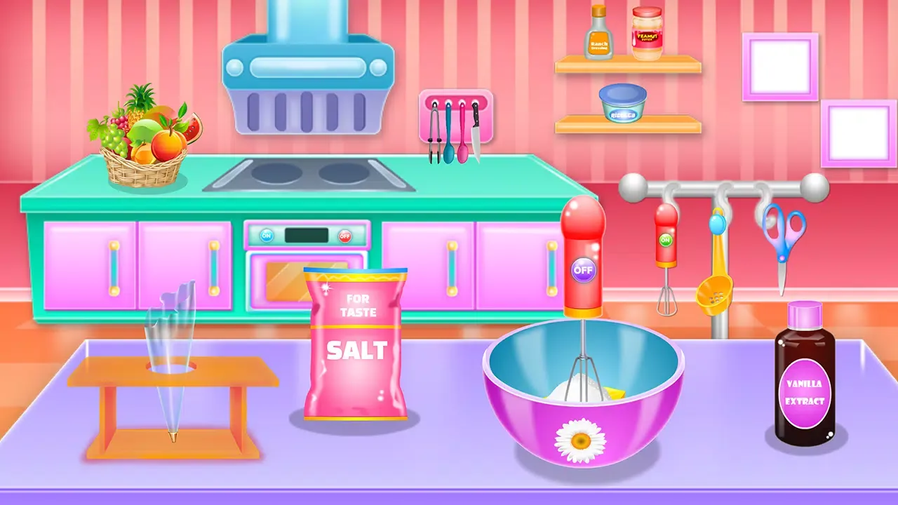 Colorful Cookies Cooking Screenshots