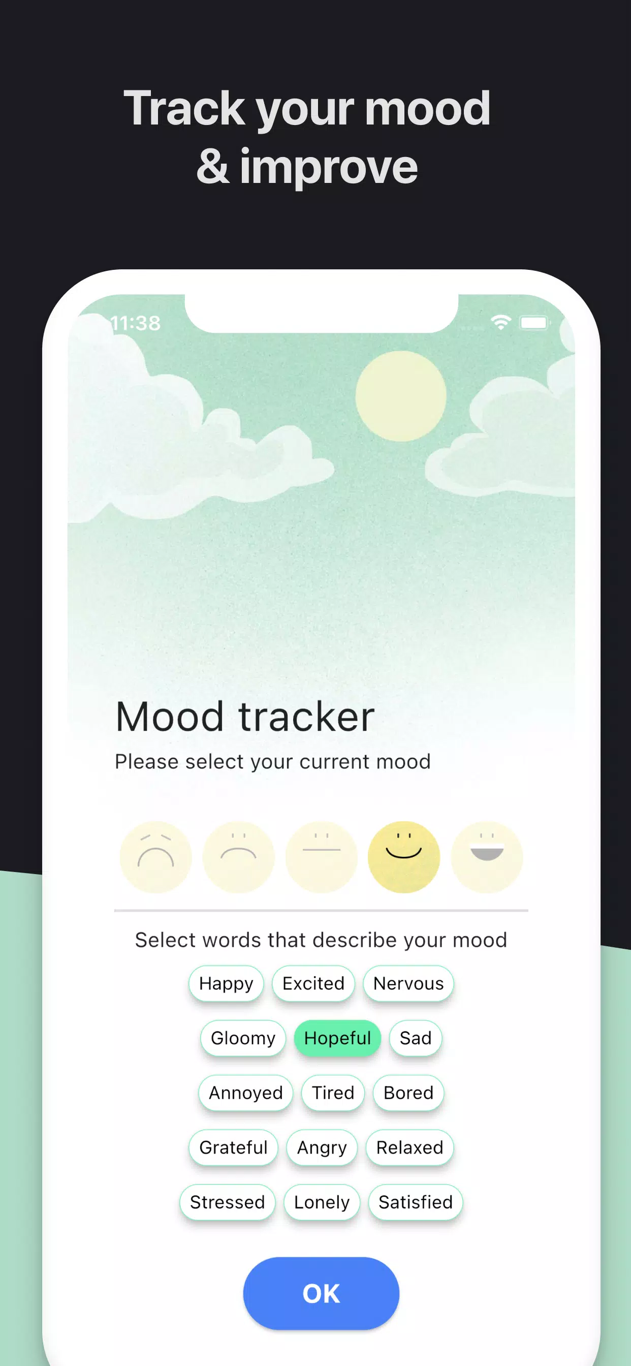 OCD.app Anxiety, Mood & Sleep Screenshots
