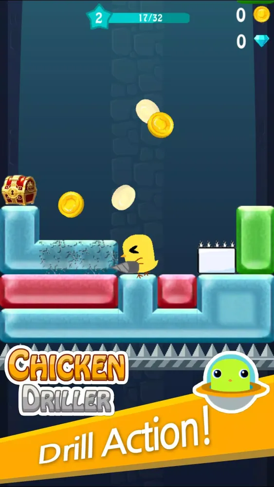 Chicken Driller スクリーンショット