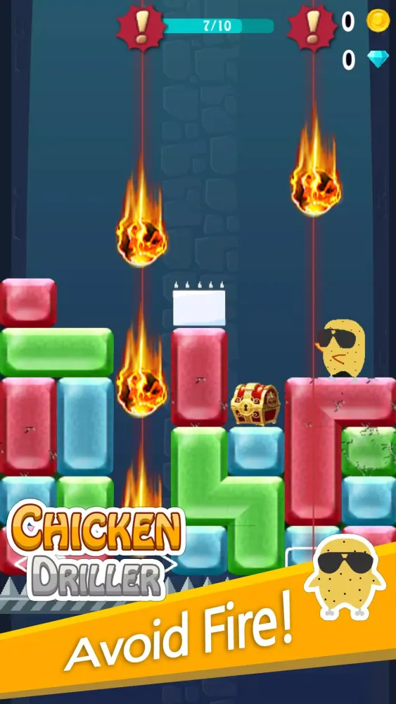 Chicken Driller スクリーンショット