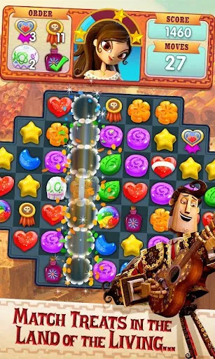 ภาพหน้าจอของ Sugar Smash: Book of Life