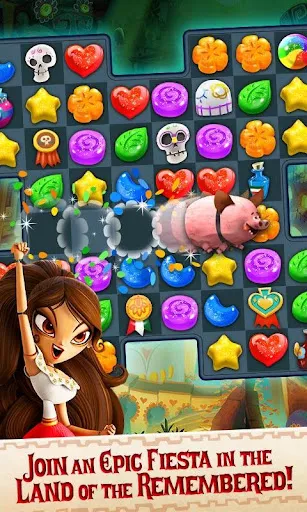 ภาพหน้าจอของ Sugar Smash: Book of Life
