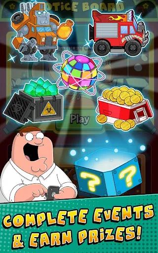 Tangkapan skrin Family Guy Freakin Mobile Game