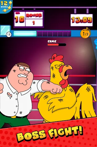 Tangkapan skrin Family Guy Freakin Mobile Game