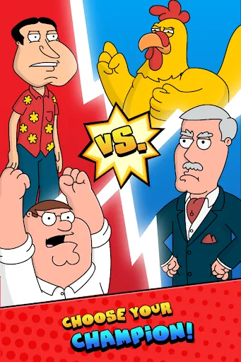 Tangkapan skrin Family Guy Freakin Mobile Game