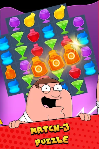 Tangkapan skrin Family Guy Freakin Mobile Game
