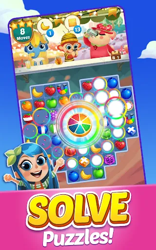 Tangkapan skrin Juice Jam - Match 3 Games