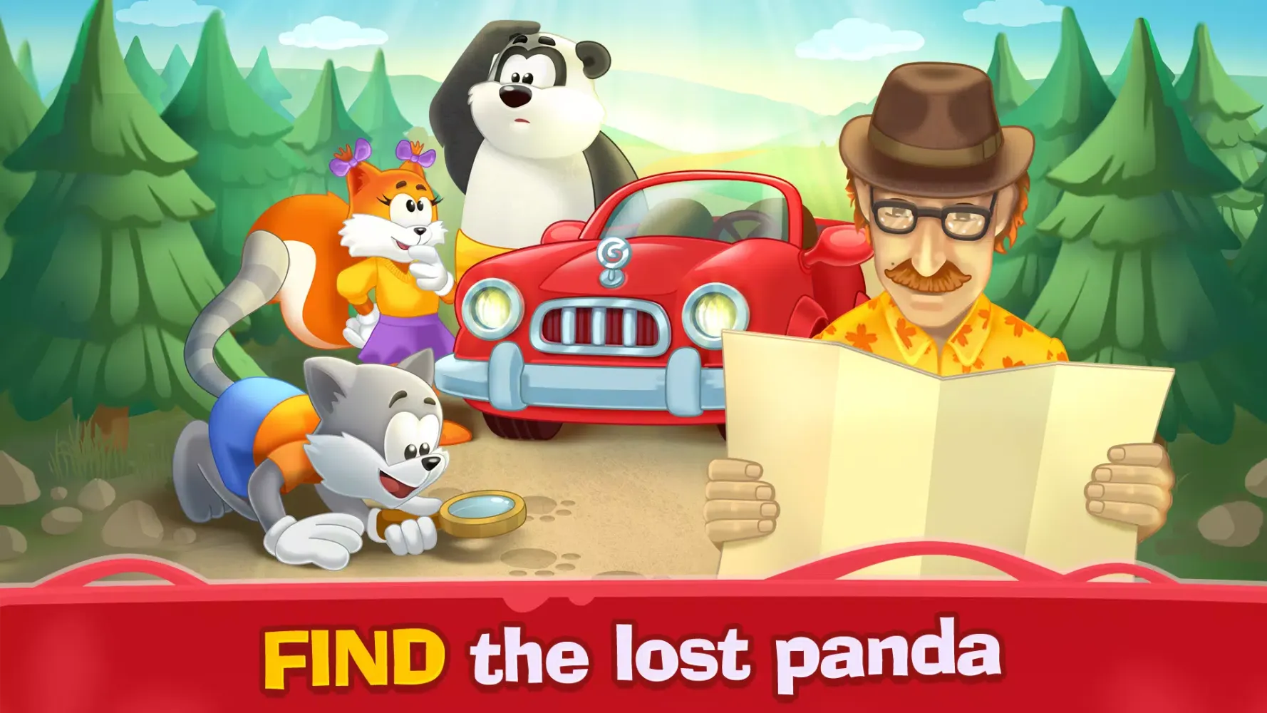 Match-3: Funny Toons Adventure应用截图
