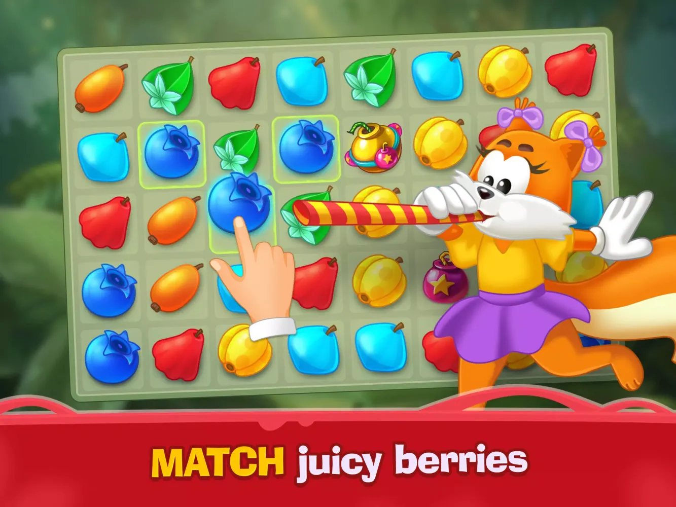 Match-3: Funny Toons Adventure应用截图