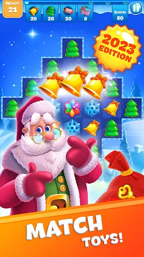 Tangkapan layar Christmas Sweeper 3 - Match-3
