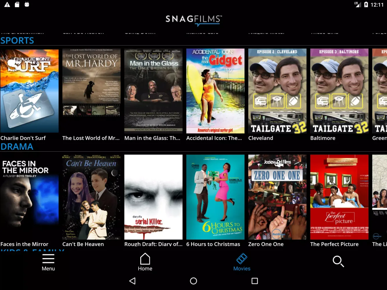 SnagFilms Screenshots