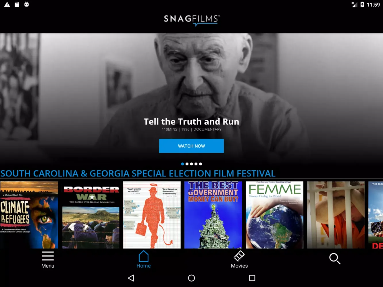 SnagFilms Screenshots