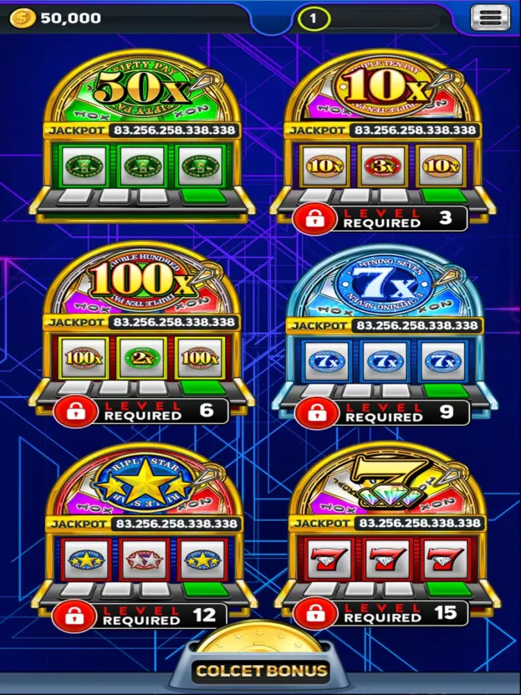 Ảnh chụp màn hình của Spinnacle Casino iPad 