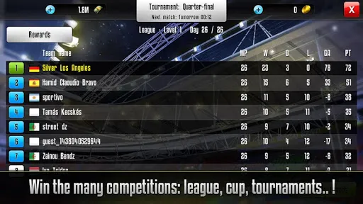 Rugby Manager Screenshots