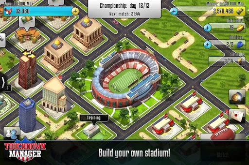 Скриншоты Touchdown Manager