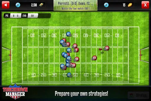 Скриншоты Touchdown Manager