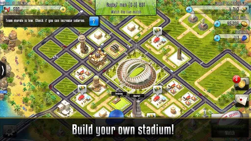 Rugby Sevens Manager Screenshots