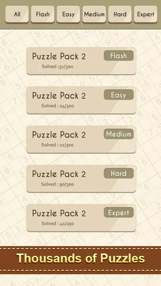 Sudoku Numbers Puzzle Screenshots