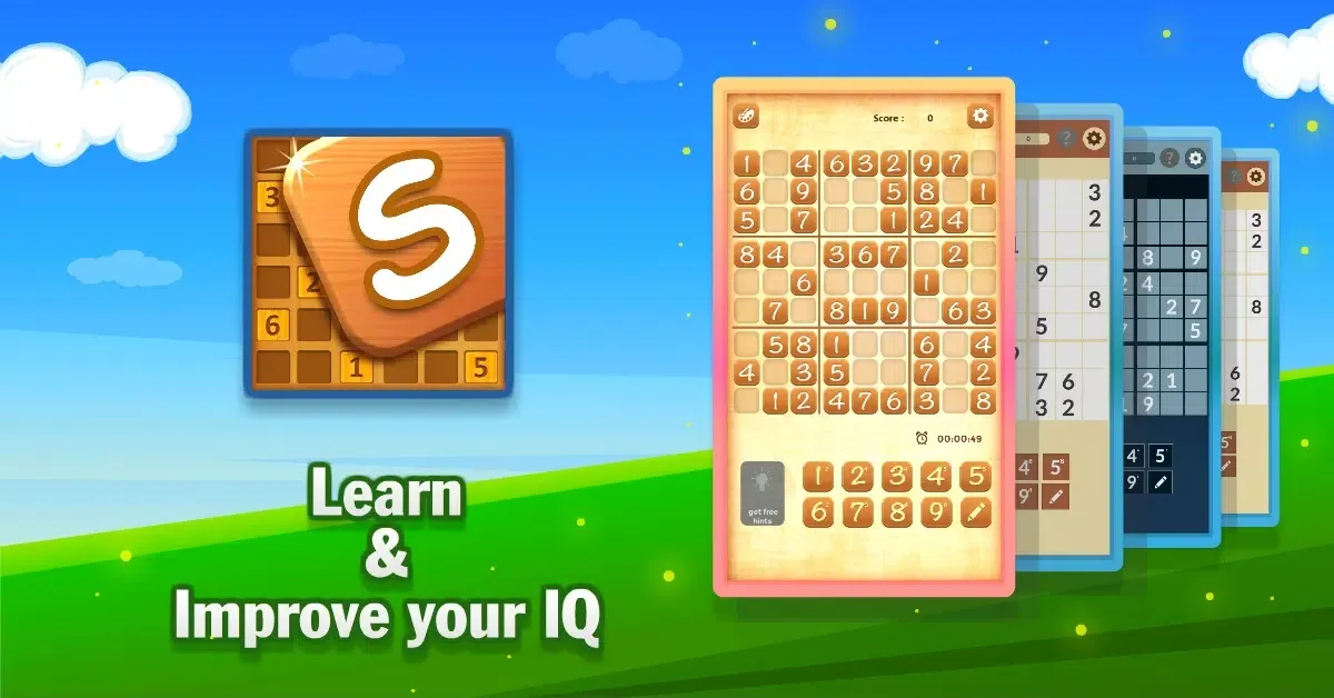 Sudoku Numbers Puzzle Screenshots