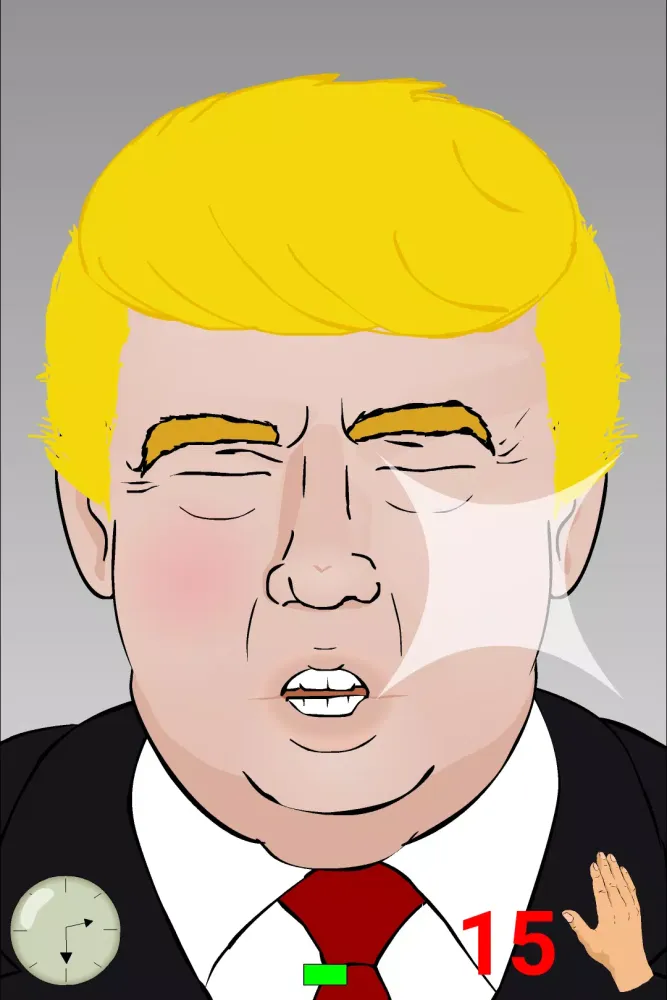Ảnh chụp màn hình của Smacking Trump