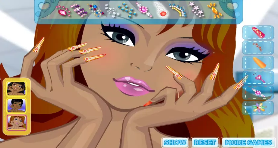Princess Nail Salon-Girl Games 스크린샷