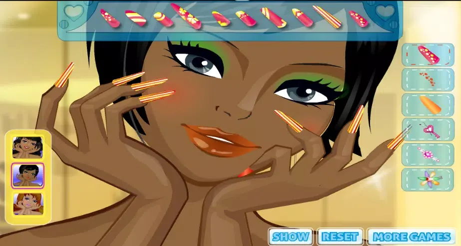 Princess Nail Salon-Girl Games 스크린샷