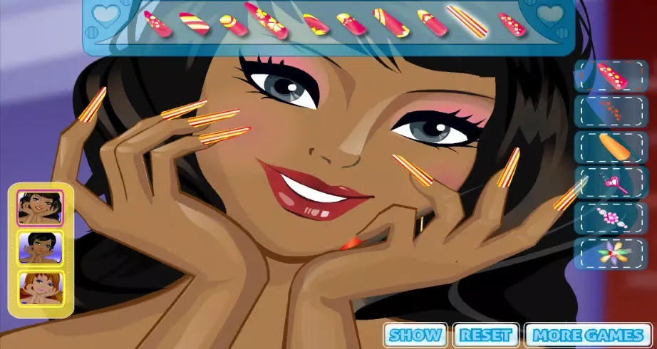 Princess Nail Salon-Girl Games 스크린샷