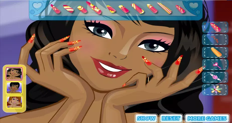 Princess Nail Salon-Girl Games 스크린샷