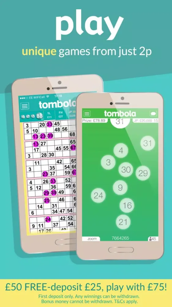 tombola Screenshots