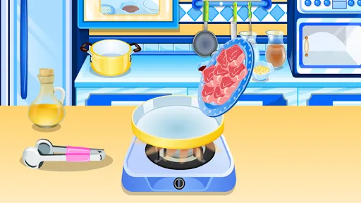 Screenshot di Cooking Games - Meat maker