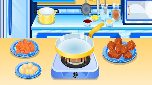 Screenshot di Cooking Games - Meat maker
