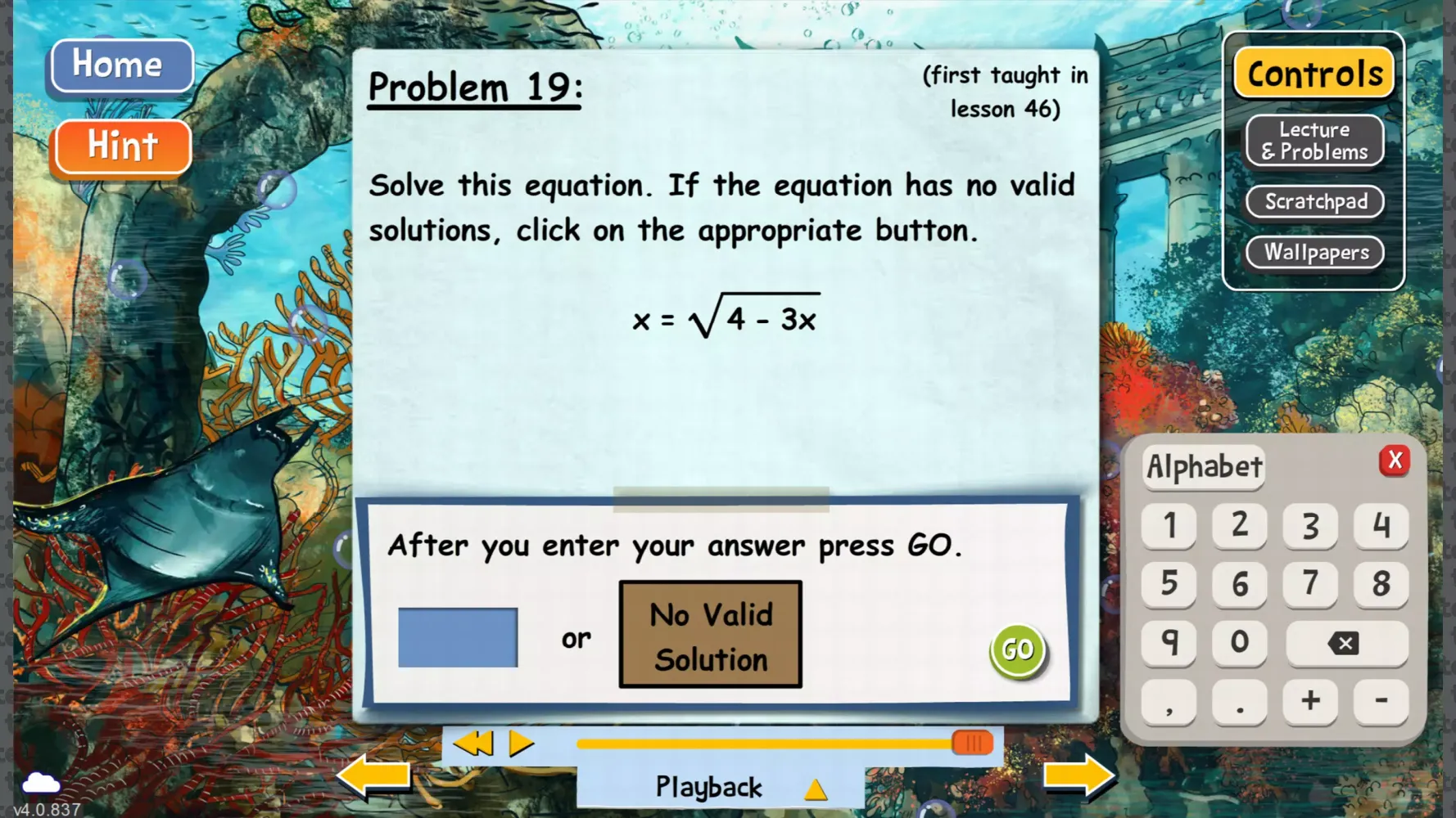 TT Algebra 2 Screenshots