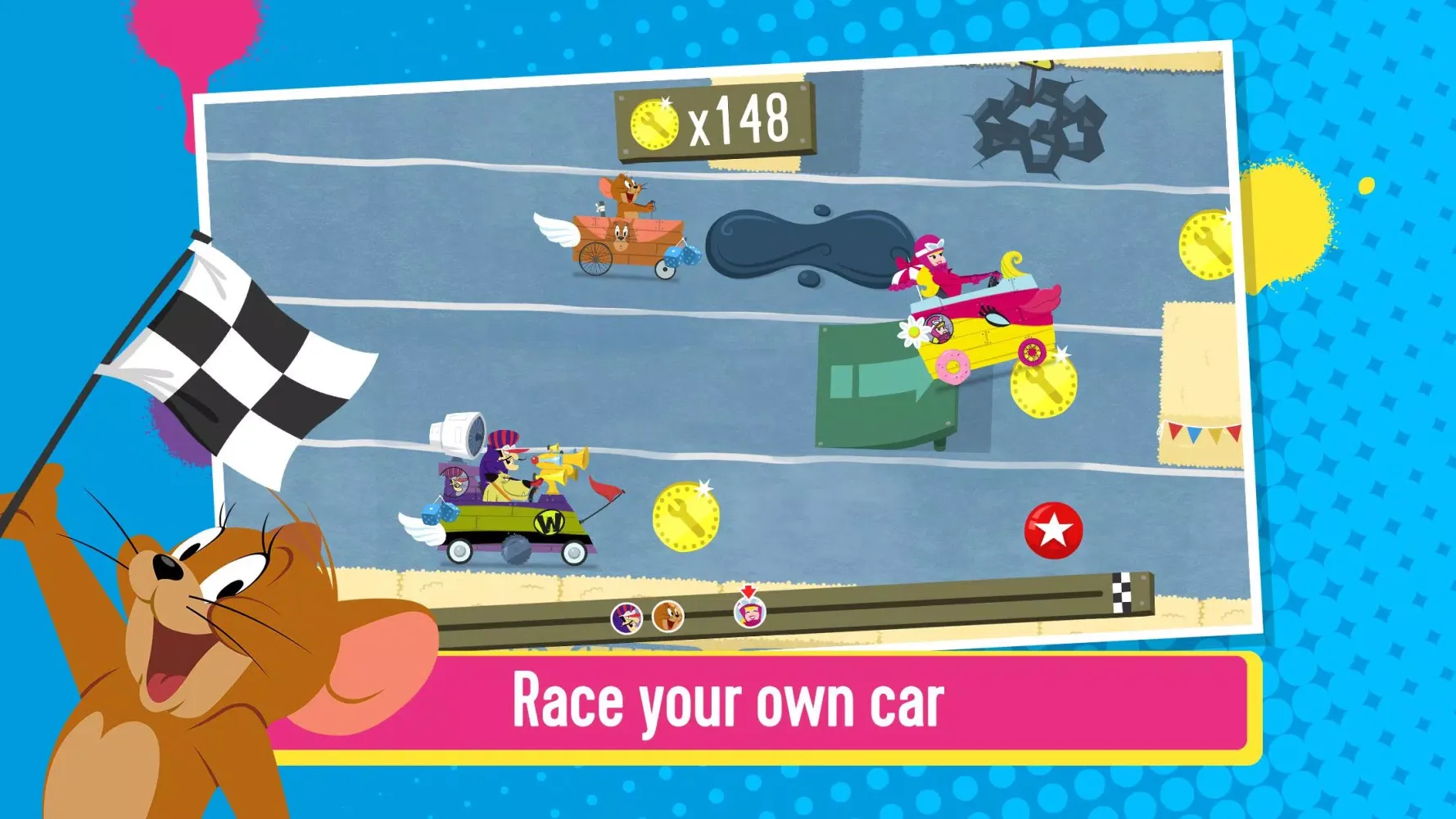Tangkapan layar Make and Race